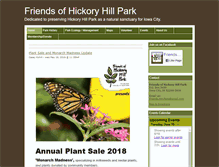 Tablet Screenshot of hickoryhillpark.org